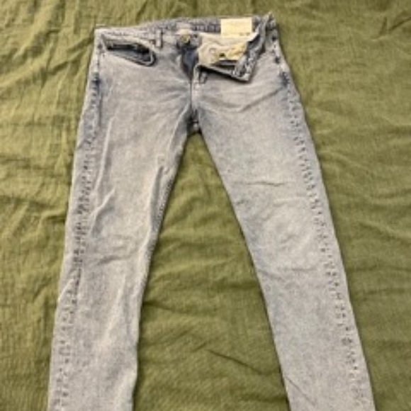 rag & bone Fit 1 Action Loopback Skinny Jeans (Camber) - Picture 1 of 2